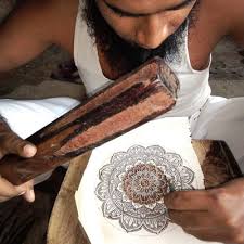 custom block print stamps