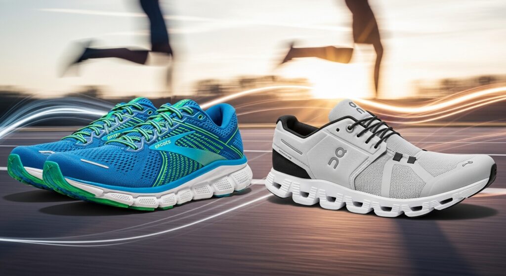 Tenis On Cloud and Brooks Running Shoes