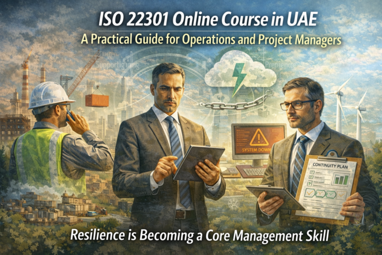 ISO 22301 online course in UAE