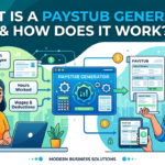 What Is a Paystub Generator and How Does It Work?