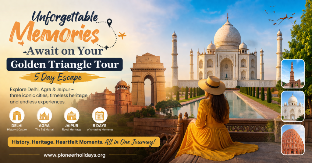 Golden Triangle tour 5 day