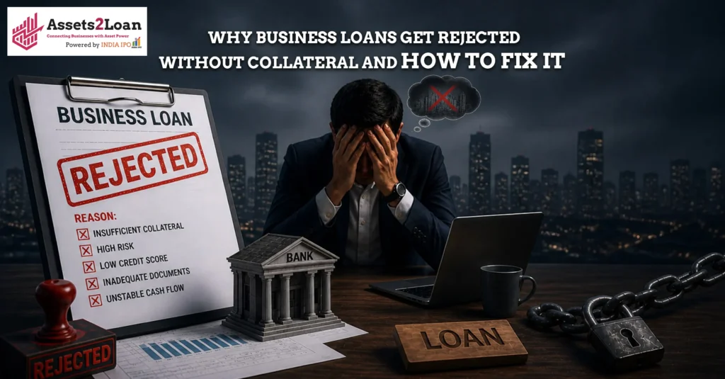 Business Loan Rejected Without Collateral