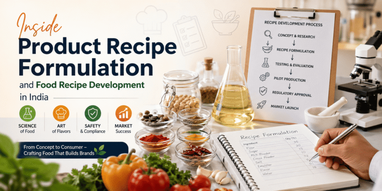 Product Recipe Formulation in India