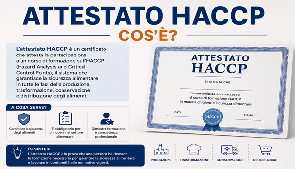 attestato haccp cos'è