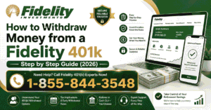 How to Withdraw Money from a Fidelity 401k - Step by Step (2026) 1-855-844-3548