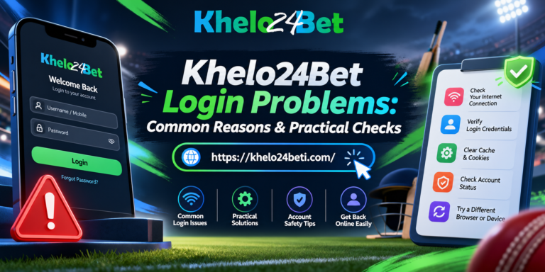 khelo24bet login problems