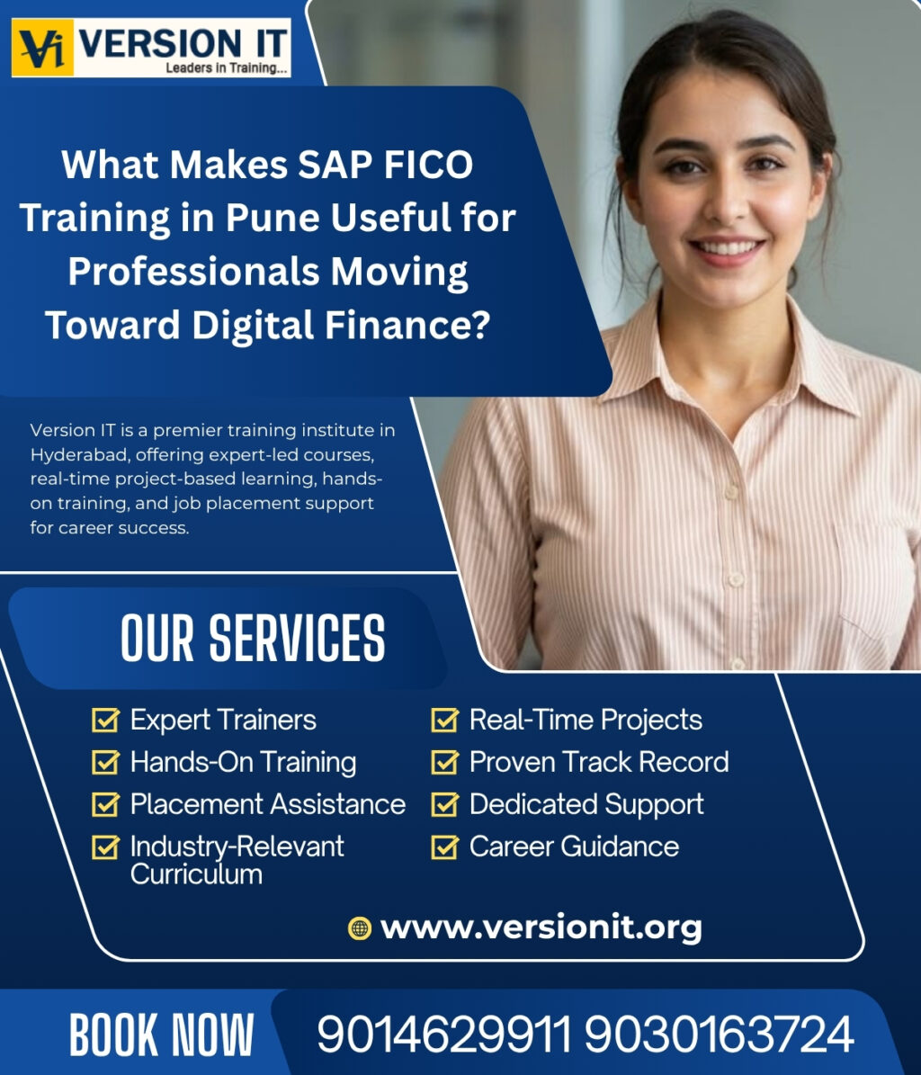 SAP FICO Training in Pune for Digital Finance Careers